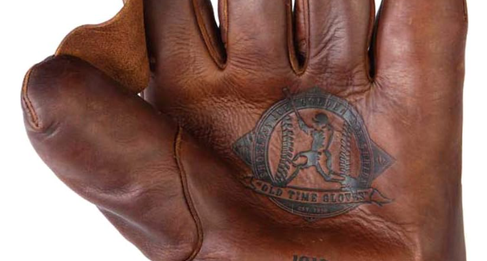 Old Fashioned Baseball Glove